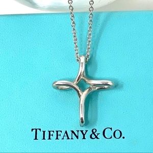 Tiffany & Co Infinity cross necklace